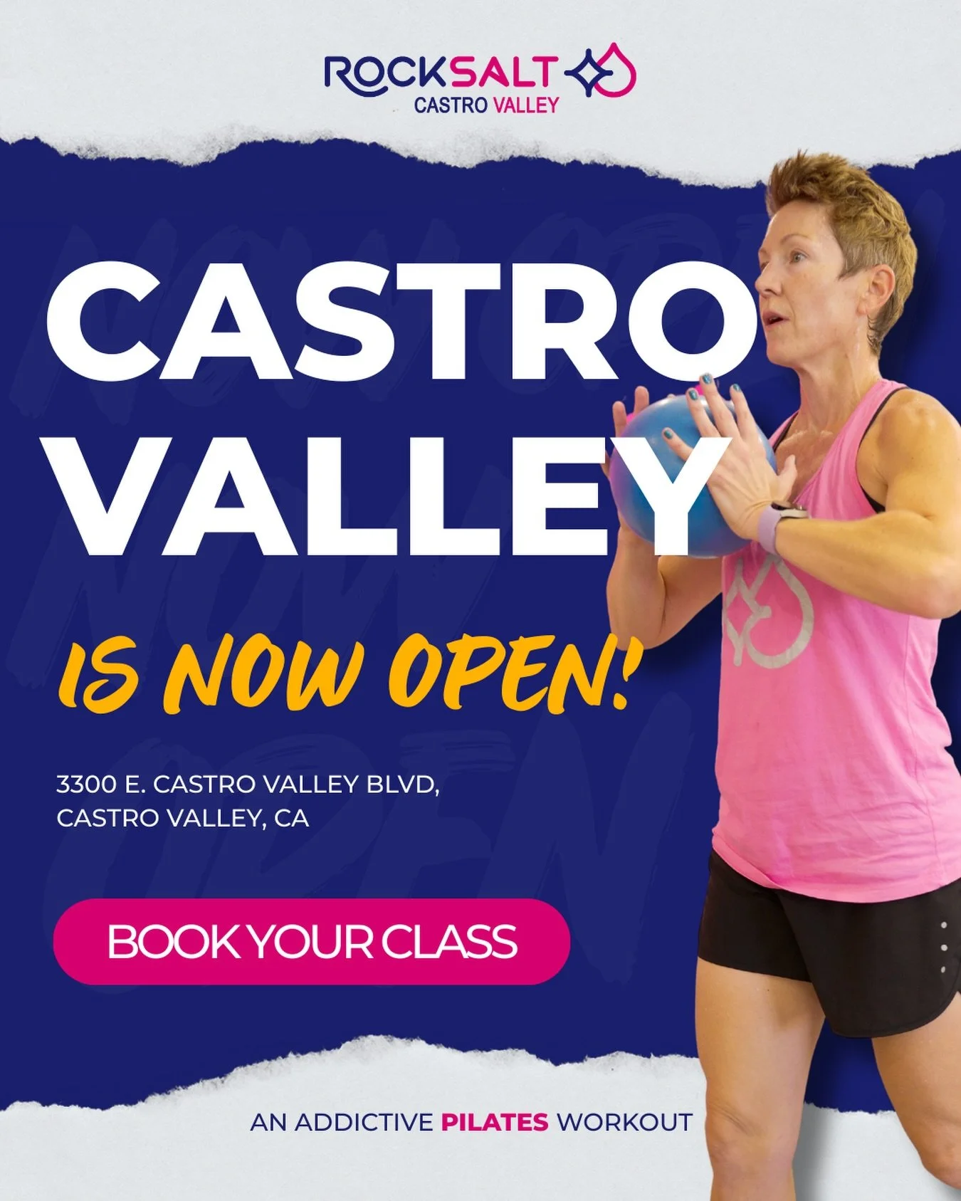 𝐂𝐚𝐬𝐭𝐫𝐨 𝐕𝐚𝐥𝐥𝐞𝐲, 𝐰𝐞&rsquo;𝐫𝐞 𝐎𝐏𝐄𝐍 💙🩷

The doors are open and we&rsquo;re kicking things off at RockSalt Castro Valley.

✨ Founding RockStar Packages &amp; Memberships are still available! Lock in exclusive rates and experience cla