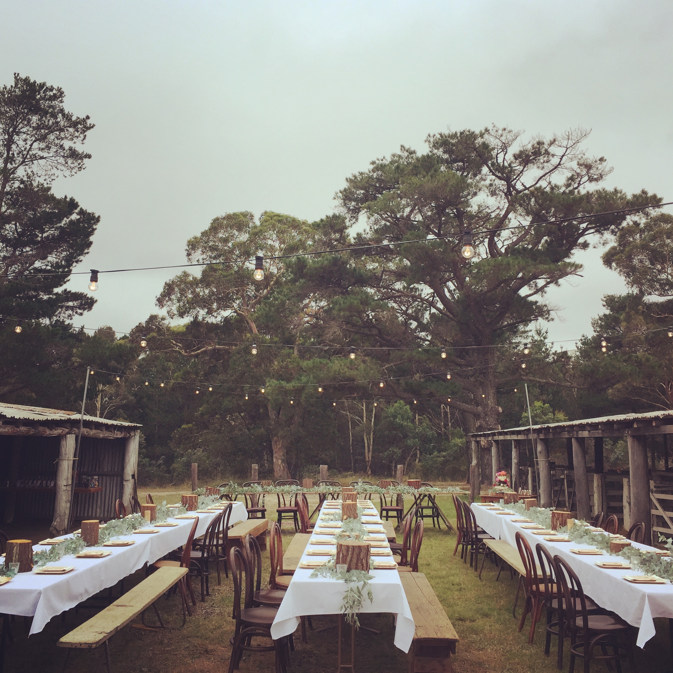 Cal & Liss // Photo by Bespoke Country Weddings