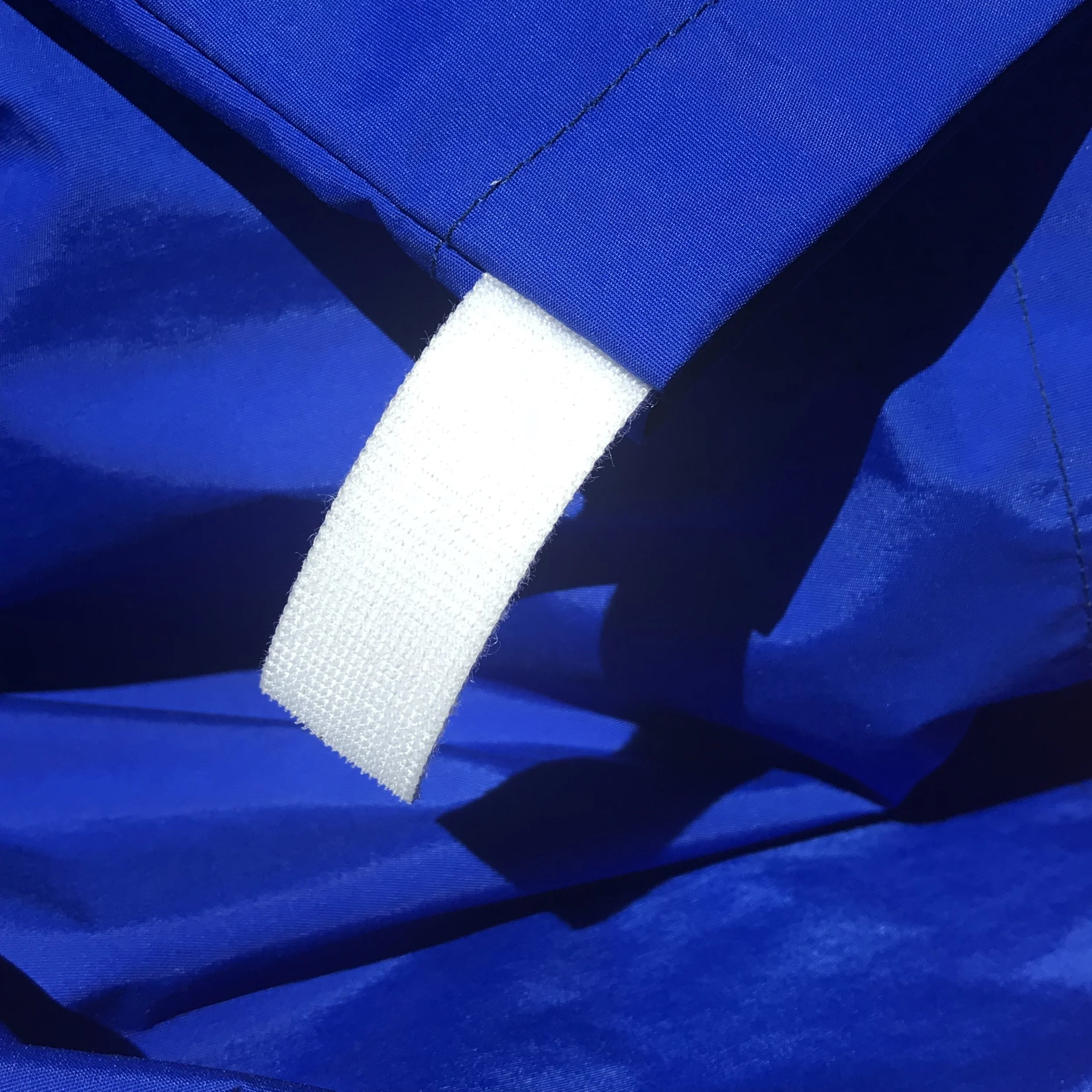 Velcro on quickie cap advanced shower cap