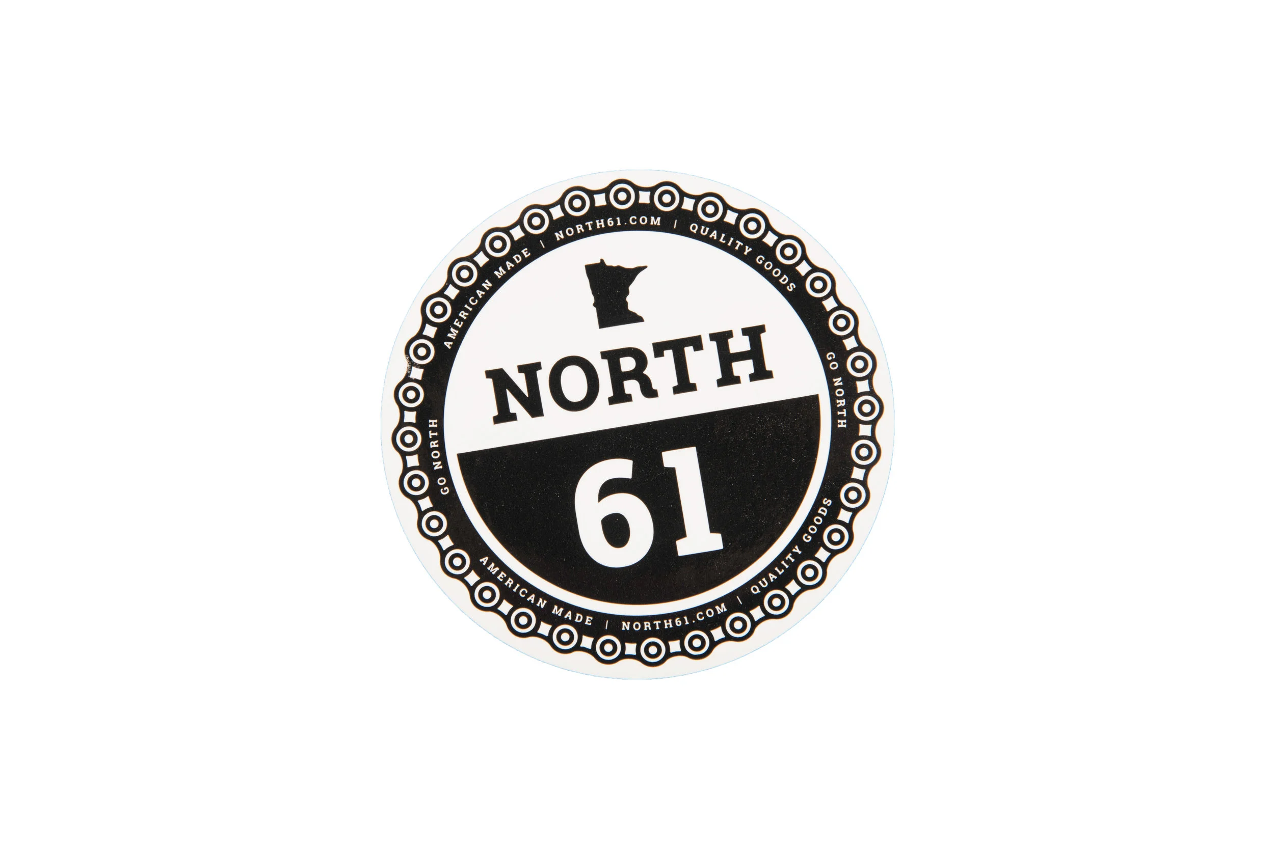 North 61 Unchained Sticker