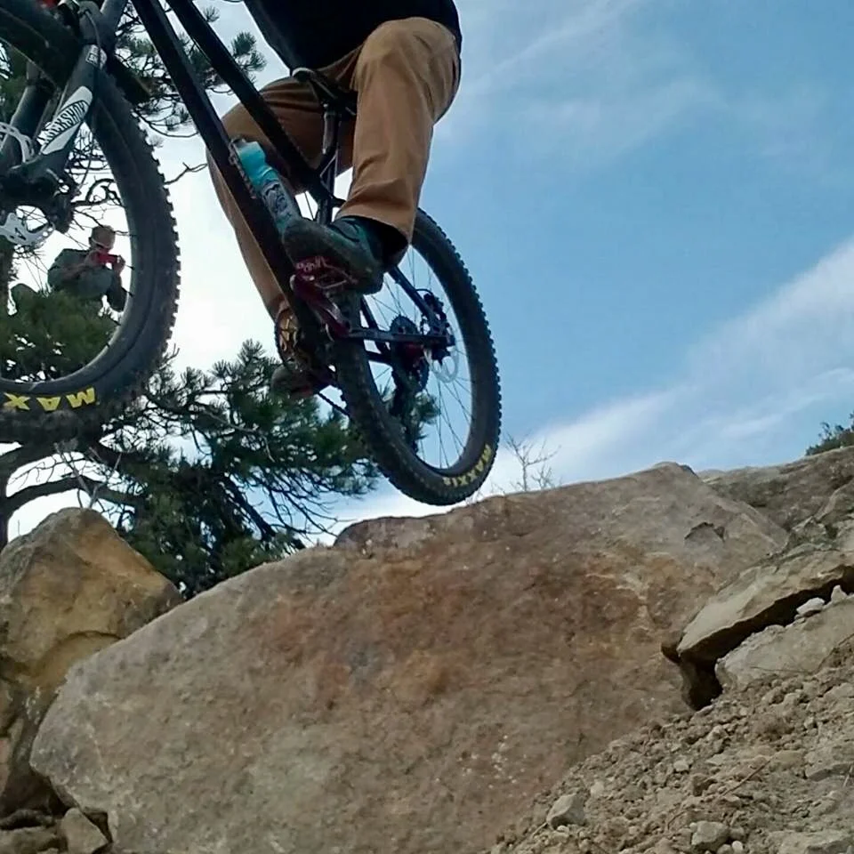 The Trail Crew testing their work. 