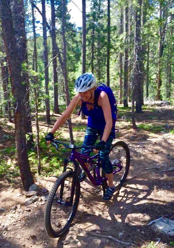 Summer on the Sheep Creek Trail near Fairplay, Colorado.