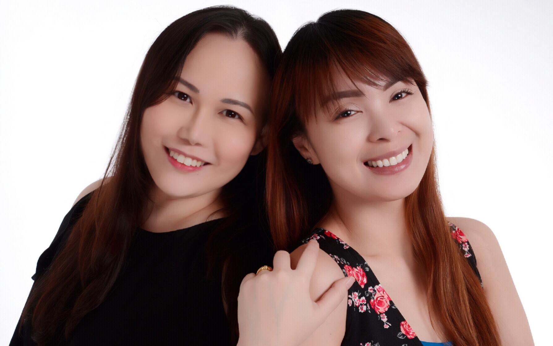 The owners of Celebrity Nails, Jean Capistrano and Lovella Cantos-Delos Santos