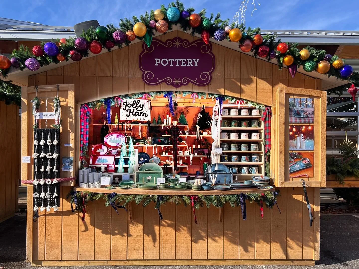 And we&rsquo;re open! @christkindlmarktgr is open from November 19 to December 23! Come say hi!