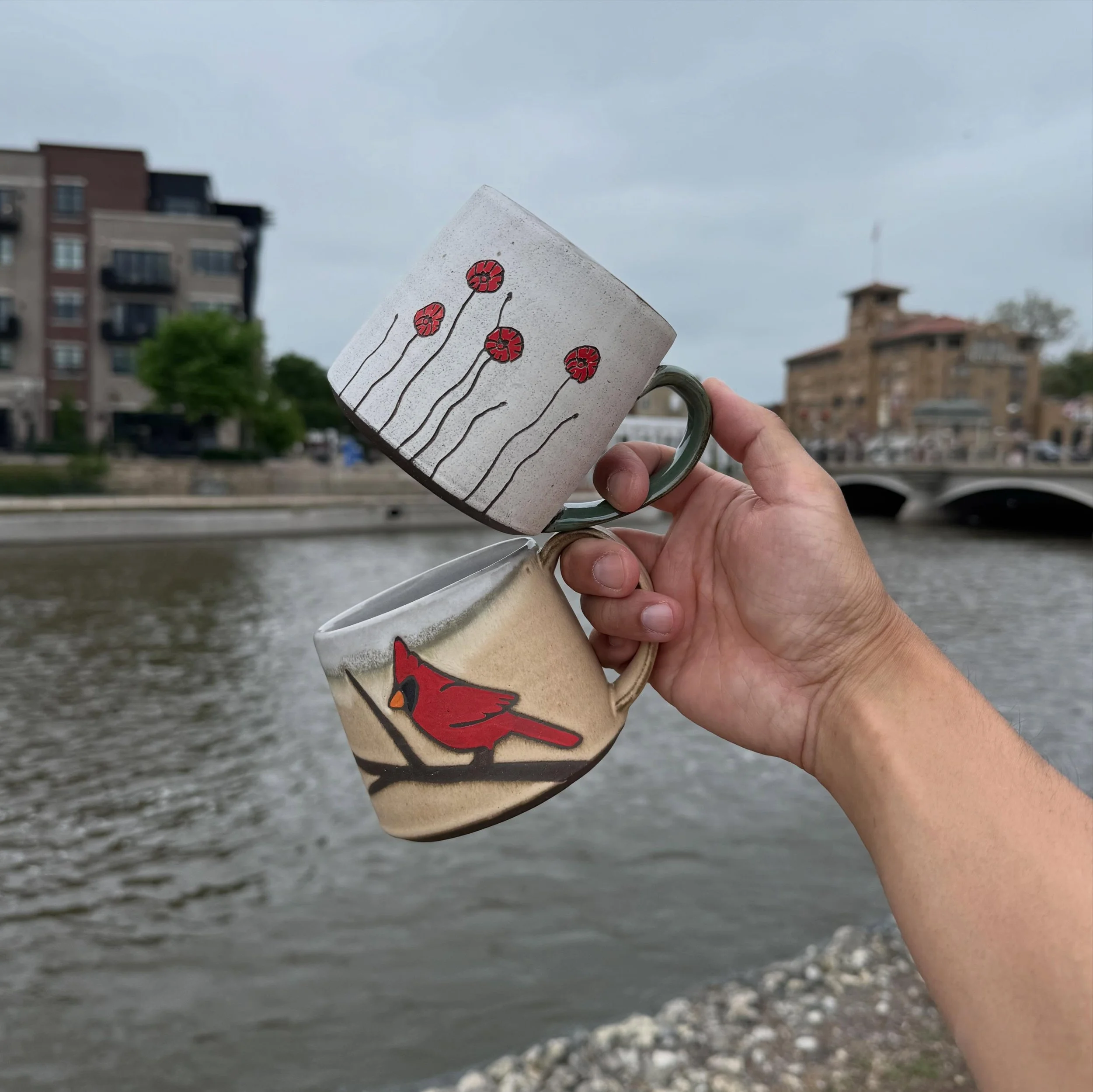 We&rsquo;re in Central Time, chickadees! 🐣 Hello everyone in St. Charles, Illinois! Swing by the St. Charles Fine Art Show this Memorial Day Weekend @stcalliance. Booth 123. We&rsquo;re in for spectacular weather ☀️