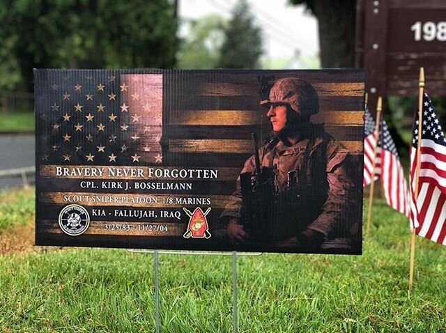 Never Forgotten. 
#Repost @patriotcompaniesus
・・・
Memorial Day Weekend.
Remembrance - Reflection - Respect. 
To our namesake, Cpl. Kirk Bosselmann, our friend SSgt Christopher Slutman, and those many others who have paid the ultimate sacrifice for ou