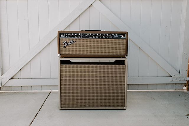 After replacing the preamp tubes, upgrading the filter caps, warming up the bias and performing a tuneup, I transplanted this &lsquo;65 RI Twin Reverb with her reverb tank into a slick new Mojotone cabinet for the client. Now she can power her rewire