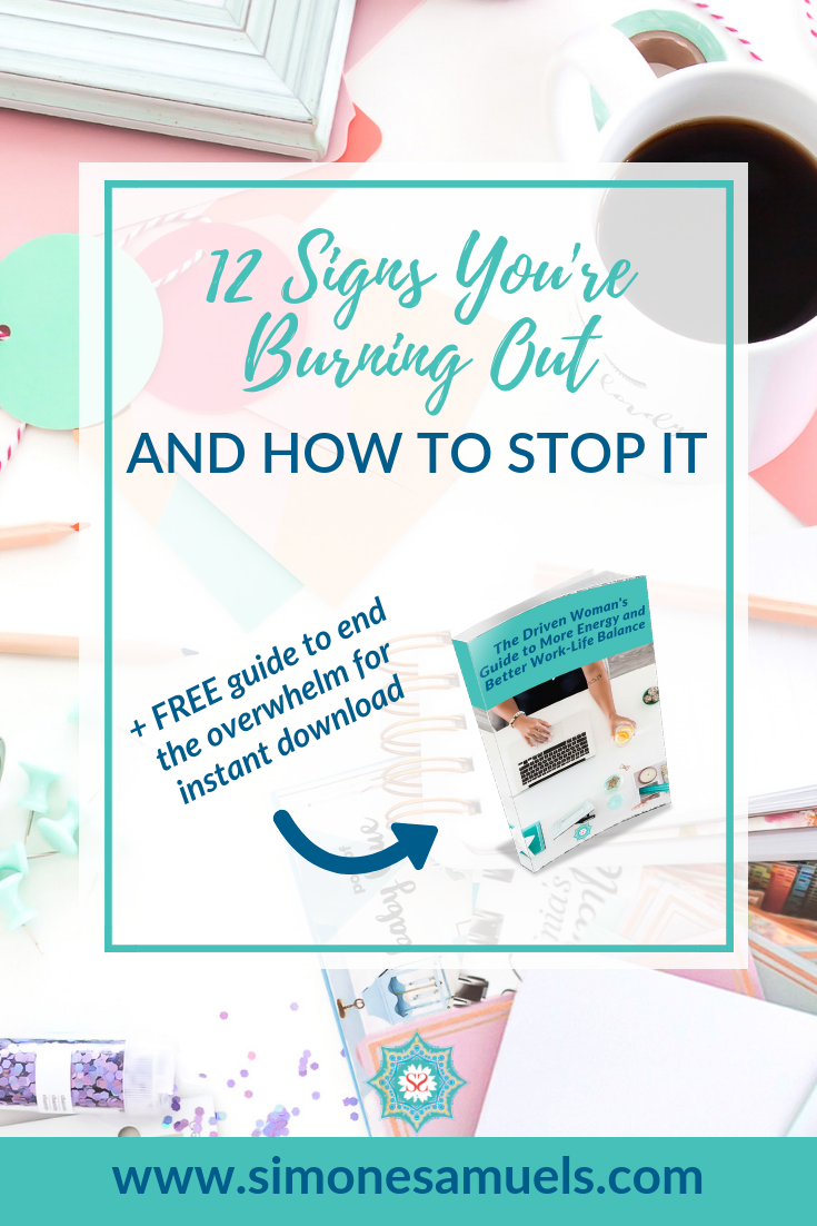 5 Signs You’re Burning-Out and How to Stop It #burnout #entrepreneur #blog