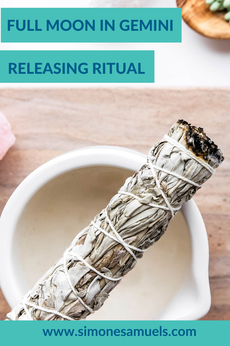Full Moon in Gemini Release Ritual