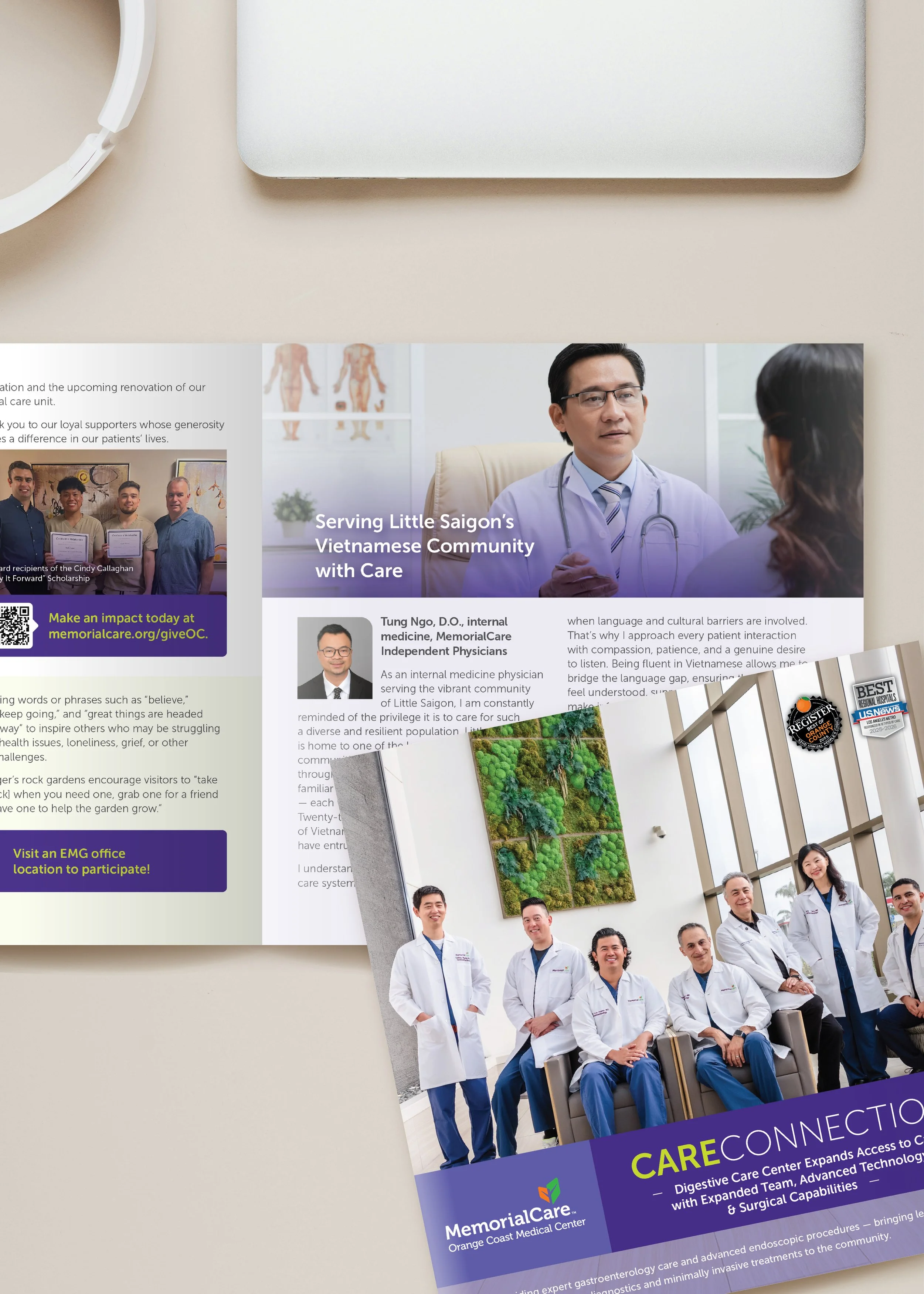 MemorialCare : CareConnection Newsletters (link coming soon)
