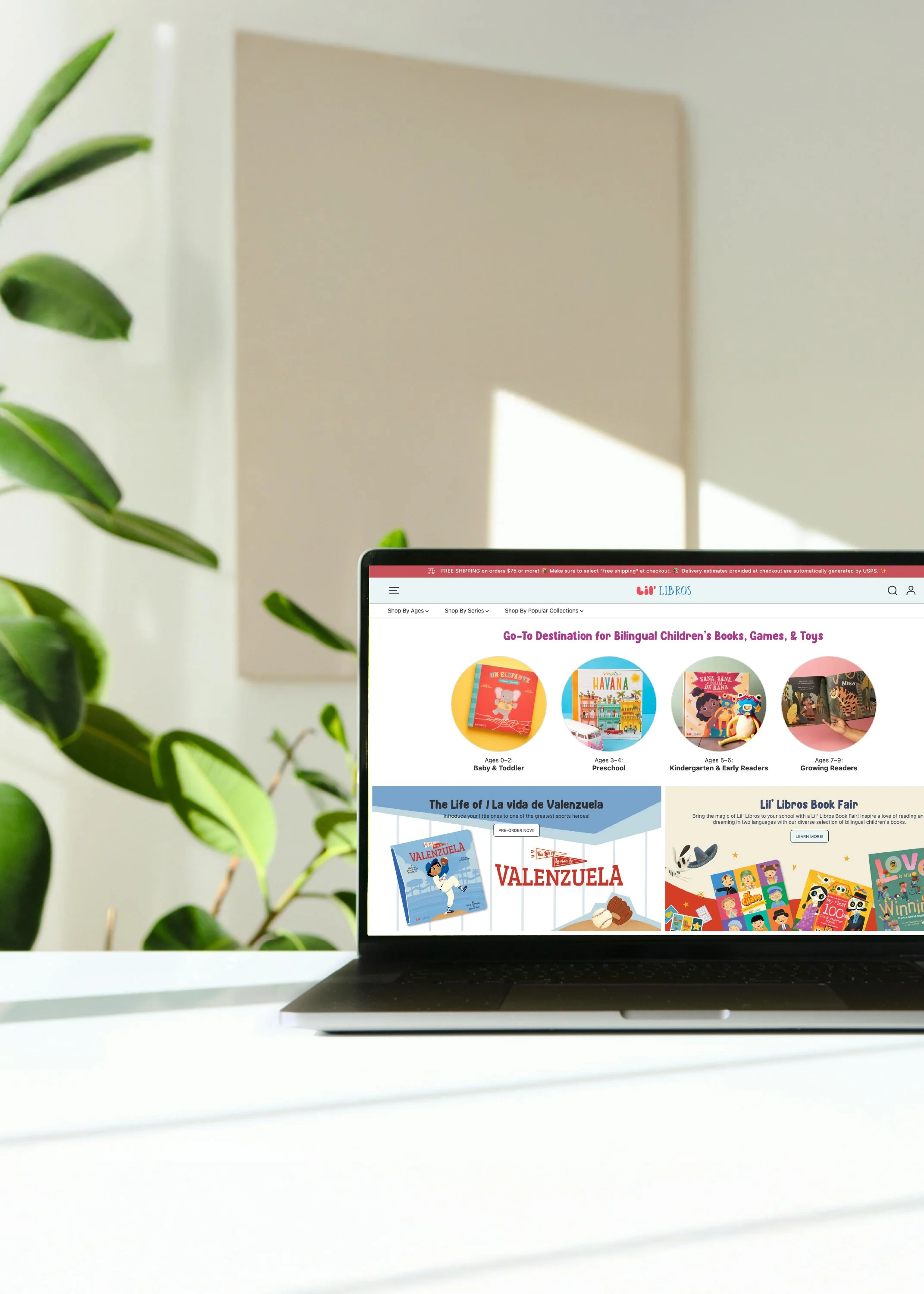 Lil' Libros : E-Commerce Website (link coming soon)