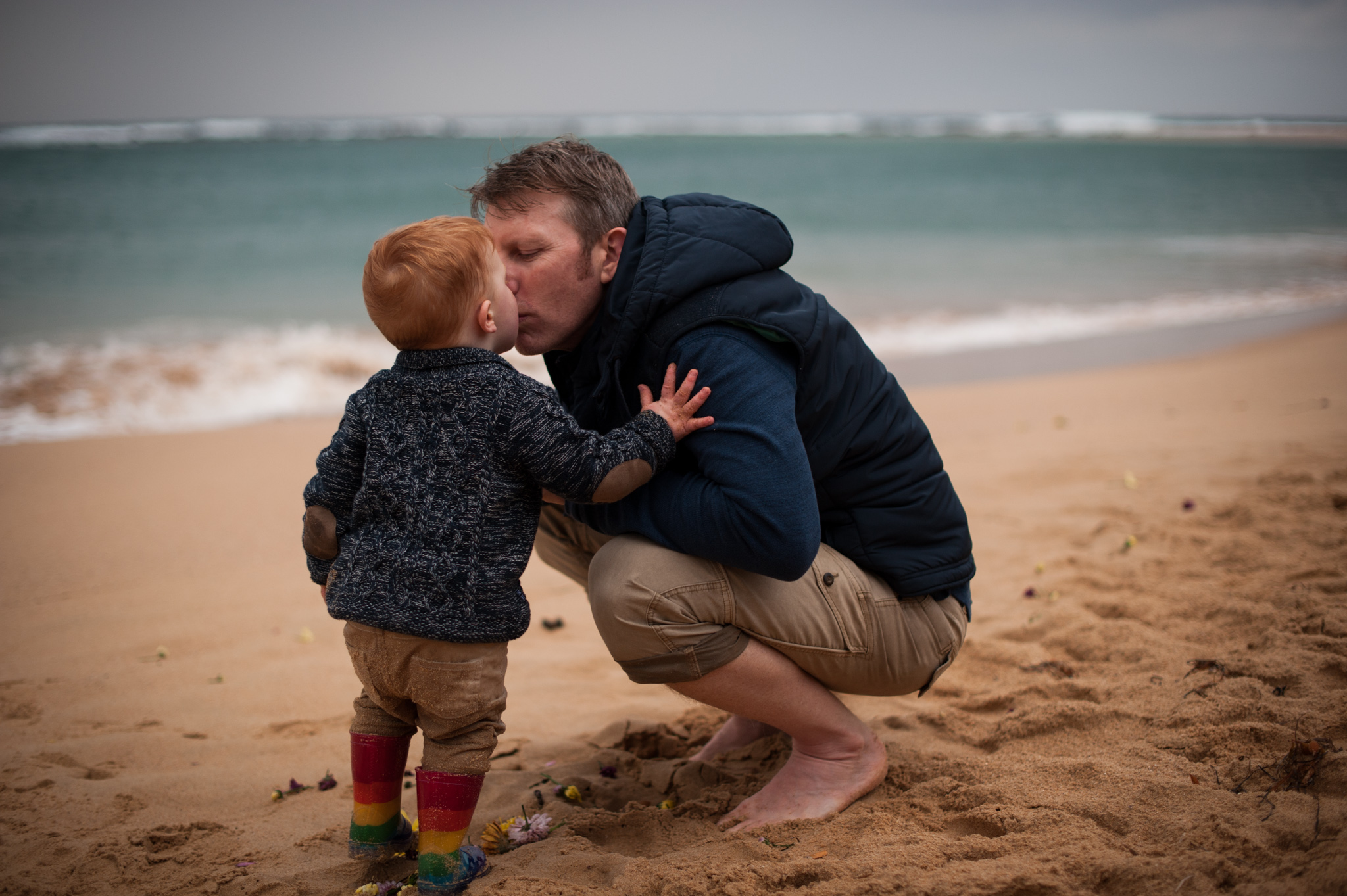 Kisses for daddy