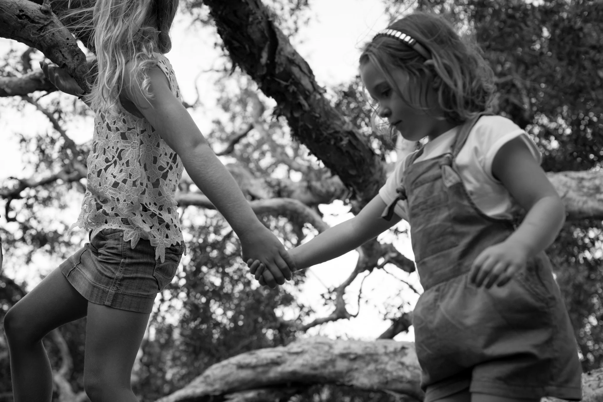 central coast family photographer holding hands