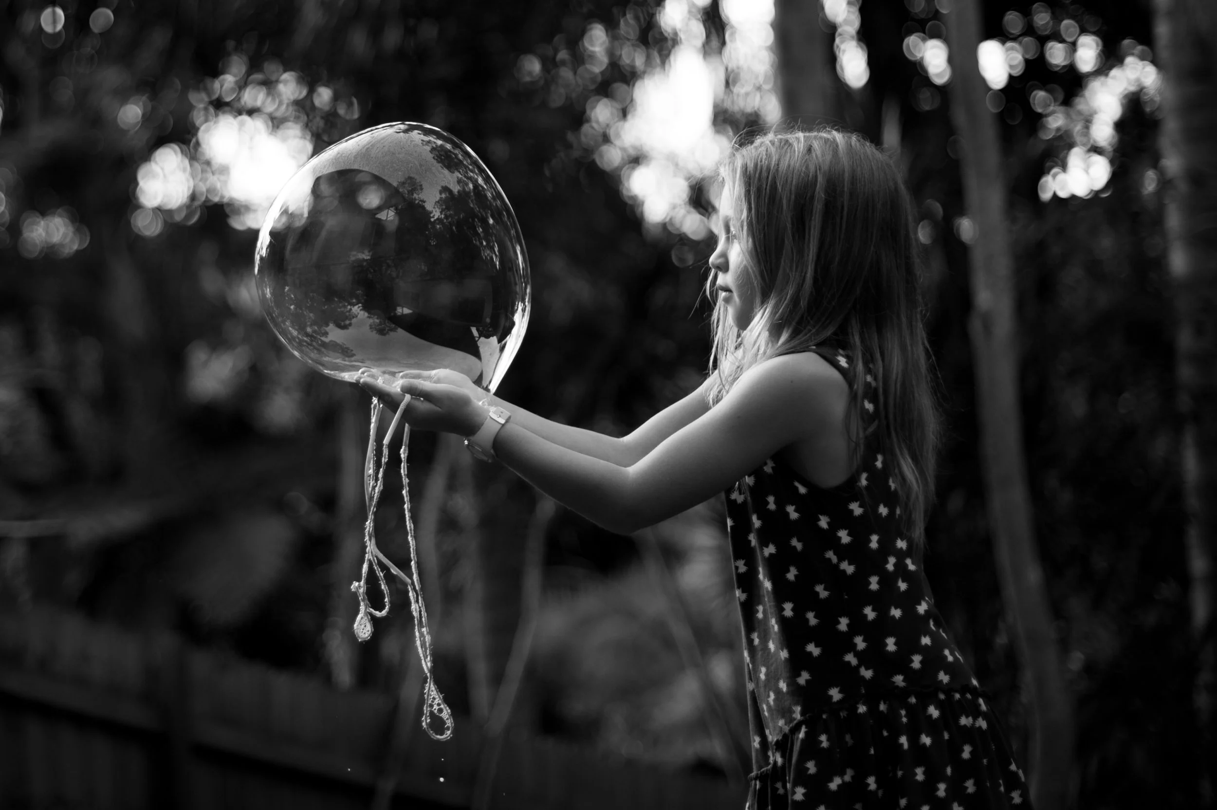 Giant bubbles backyard photography central coast nsw