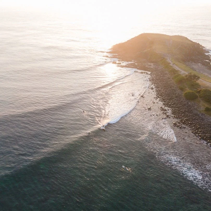 Day 30 of #makeawave for@surfaid 

I left the best for last - Crescent Head absolutely turned it on today. Stunning sunrise, teeny tiny baby waves and whales so close in to shore it looked like you could touch them. The best