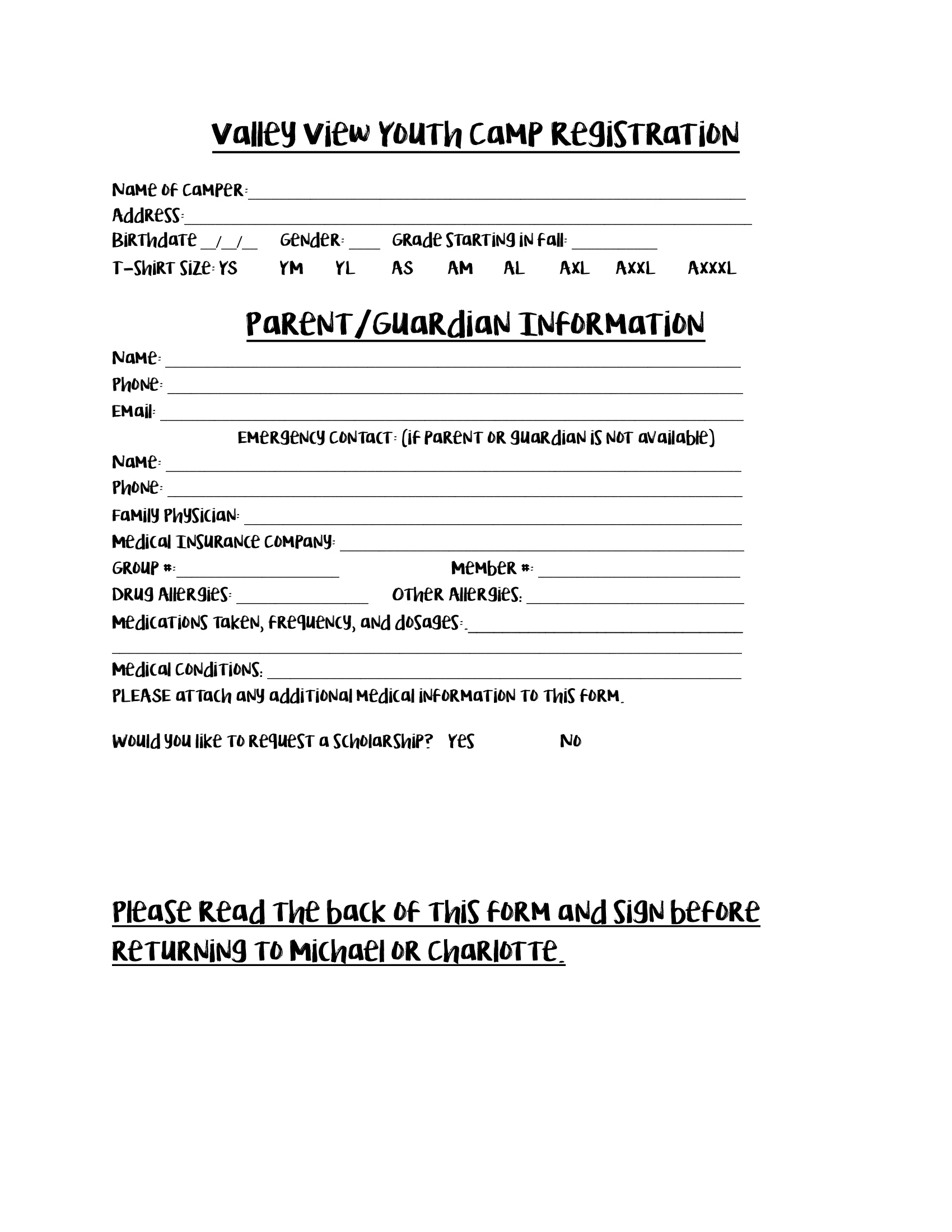 Print this off and fill it out and mail to 4500 Southwest Dr Jonesboro, AR 72404.