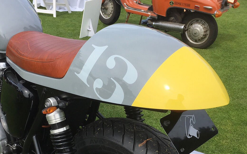 2013 Thruxton - Bradford&amp;Co seat unit