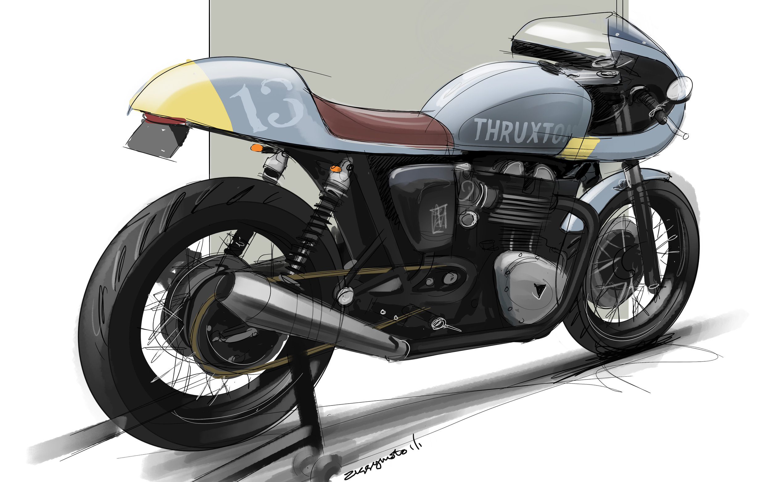 2103 Thruxton Ziggy Moto