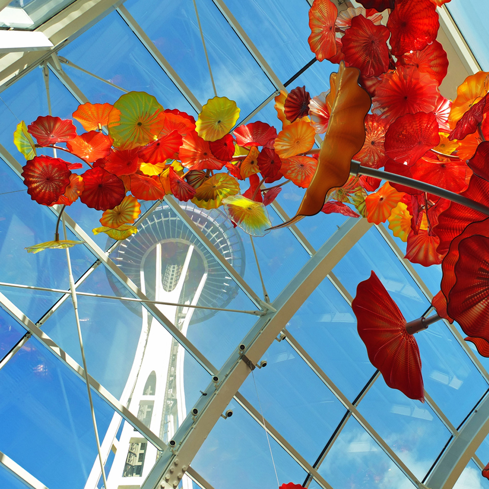 Chihuly Garden &amp; Glass and the Space Needle
