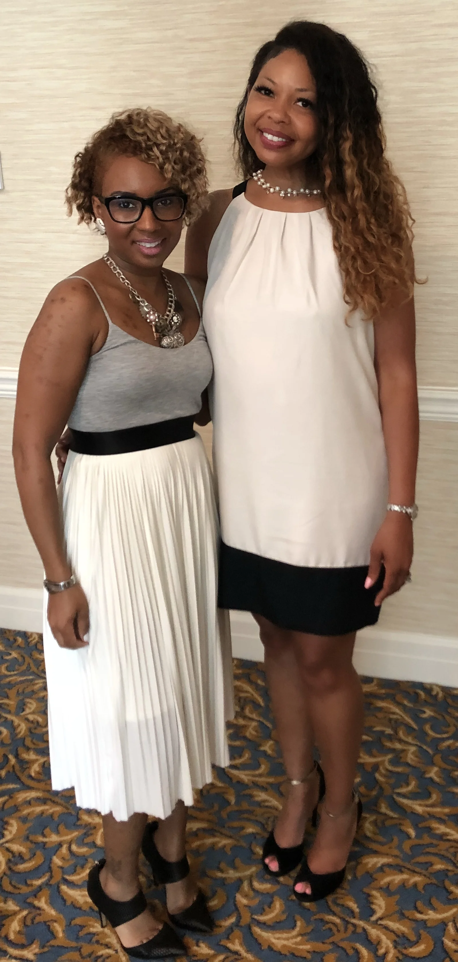Great Maven’s think alike! Latoria Polite pictured with A Maven’s World CEO Anna Foster.