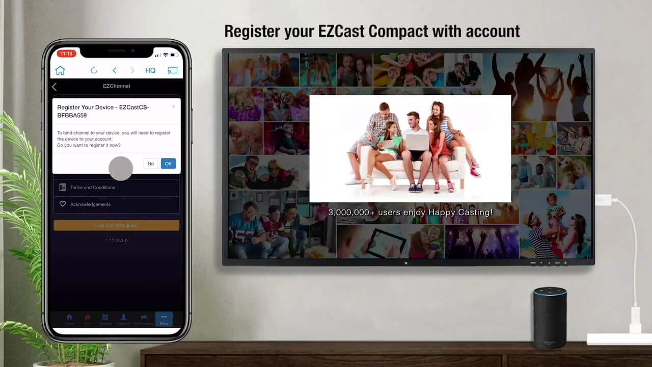 How to voice control your TV with Amazon Alexa - EZCast