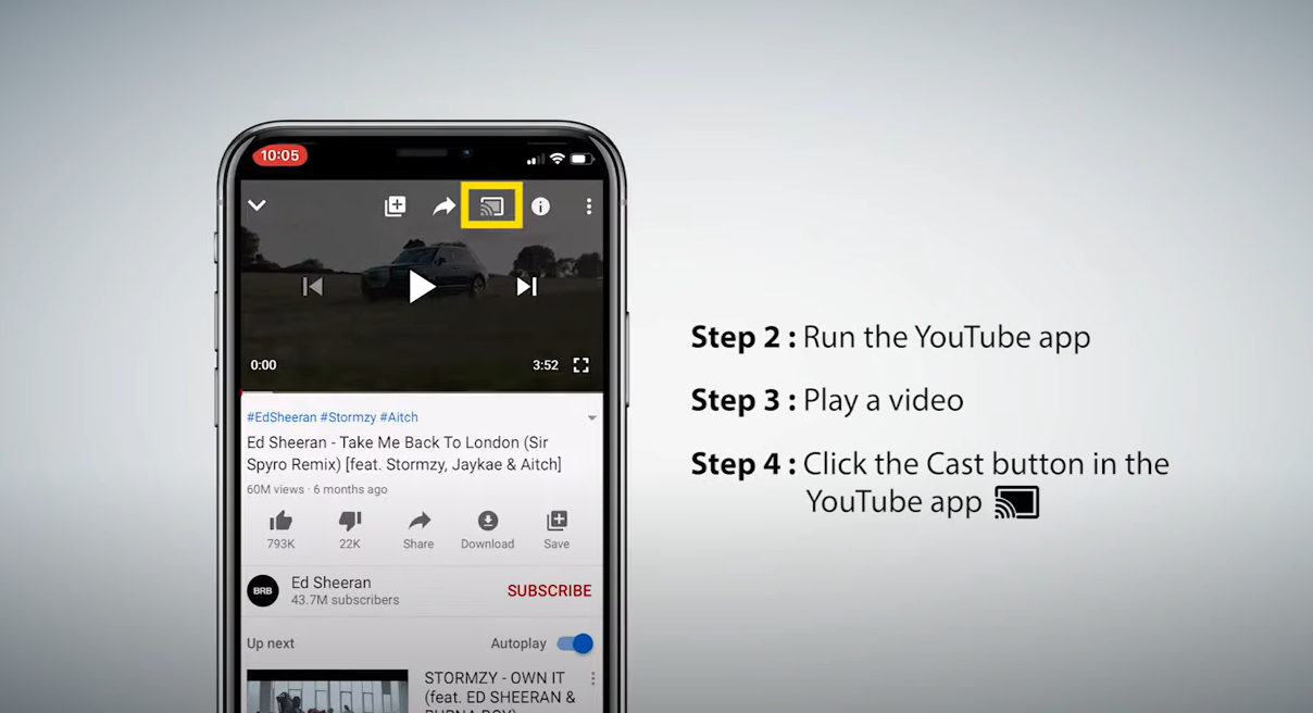 How to wirelessly Screen Mirror iPhone 12 to TV - EZCast