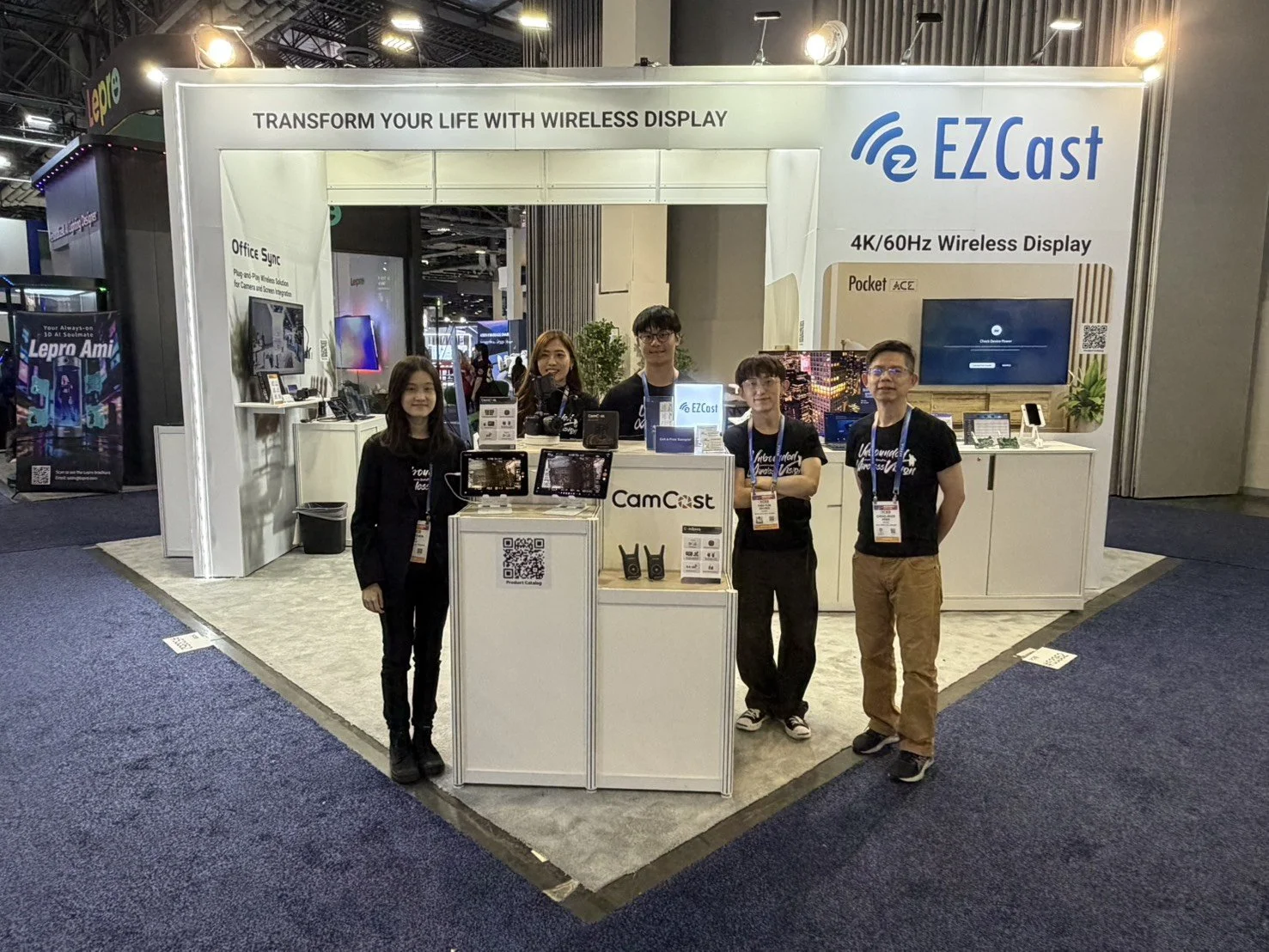 EZCast Highlights 4K/60Hz Wireless Display and Expanded Applications at CES 2026