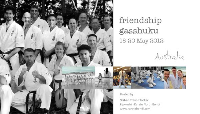 1st Friendship Gasshuku Australia