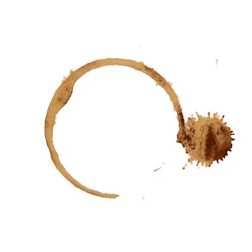 coffee stain