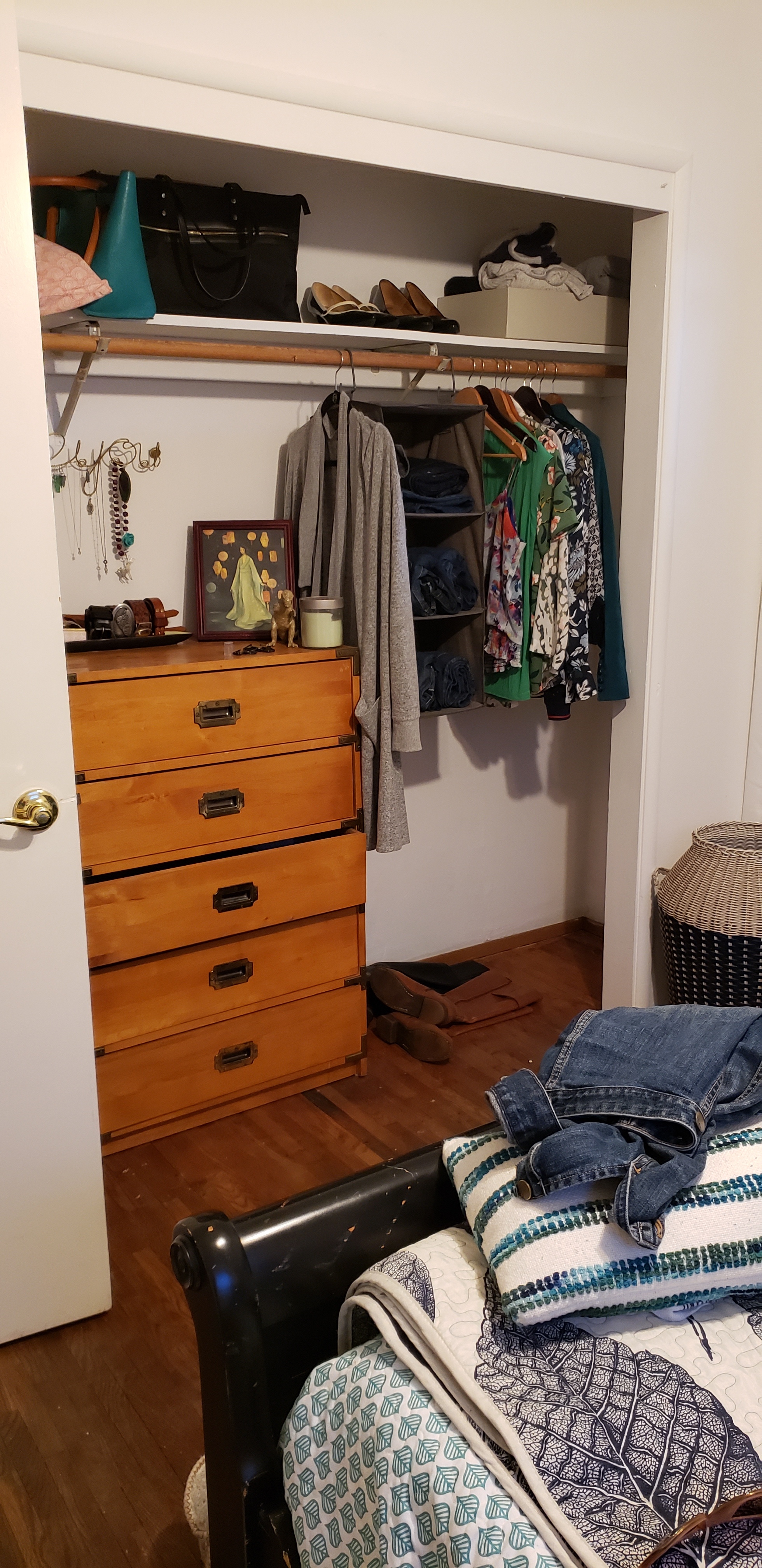 Fast cleaned bedroom (Tidy by Habit)
