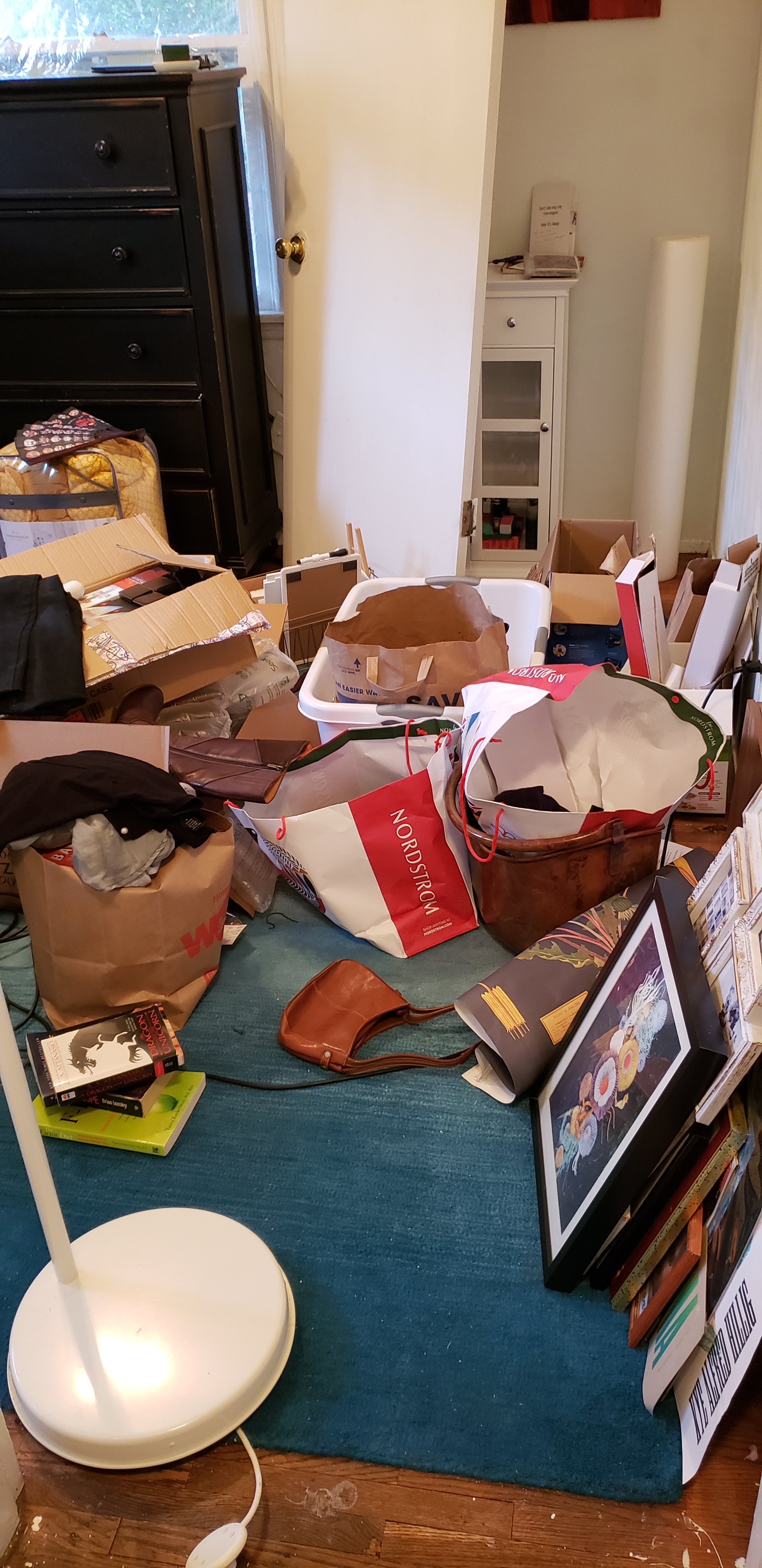 Eeek! The “sorting room” It gets smaller every day (Tidy by Habit)