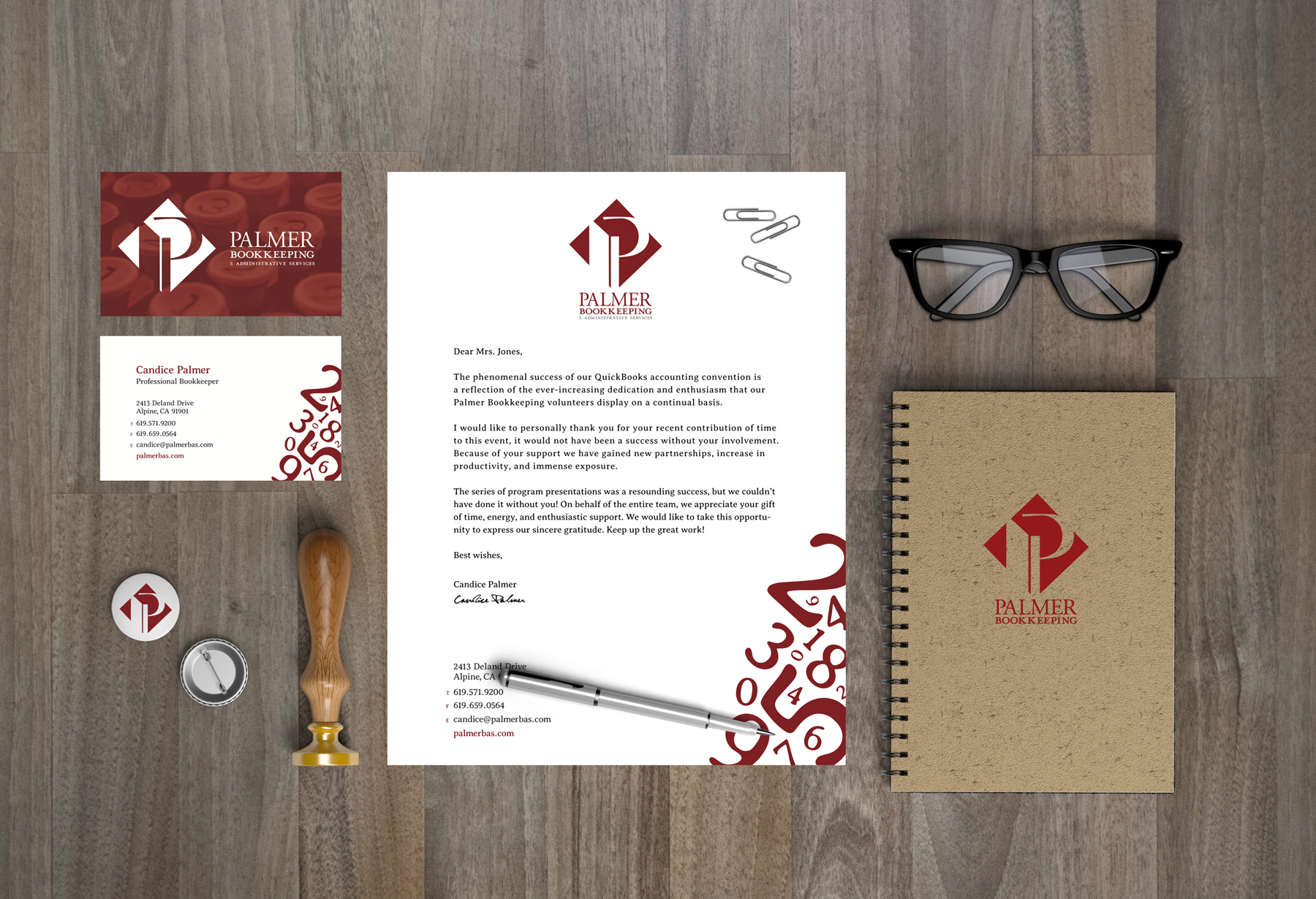 Stationery System + Logo Design