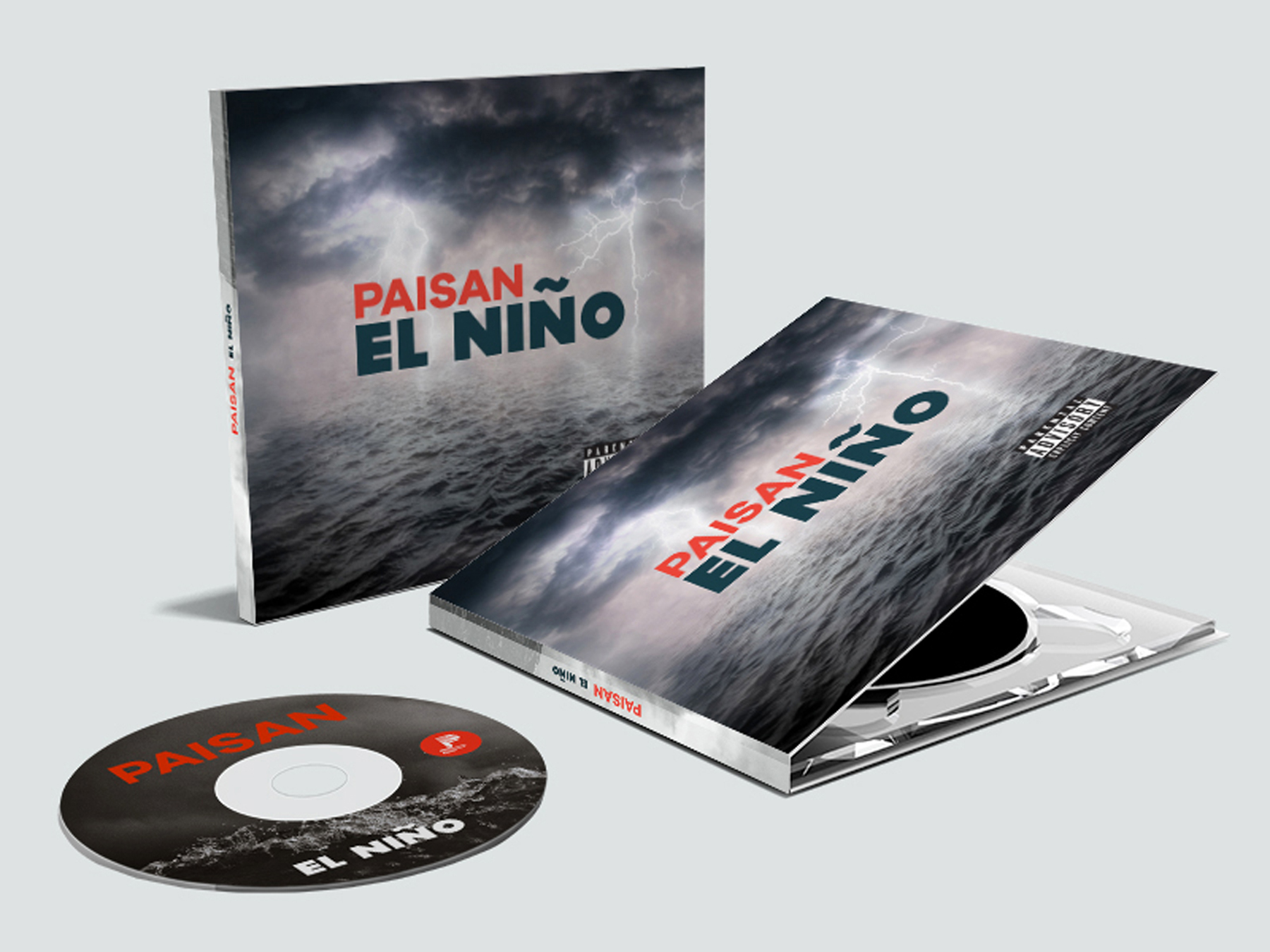 Paisan - El Niño Album Cover + Disc Design