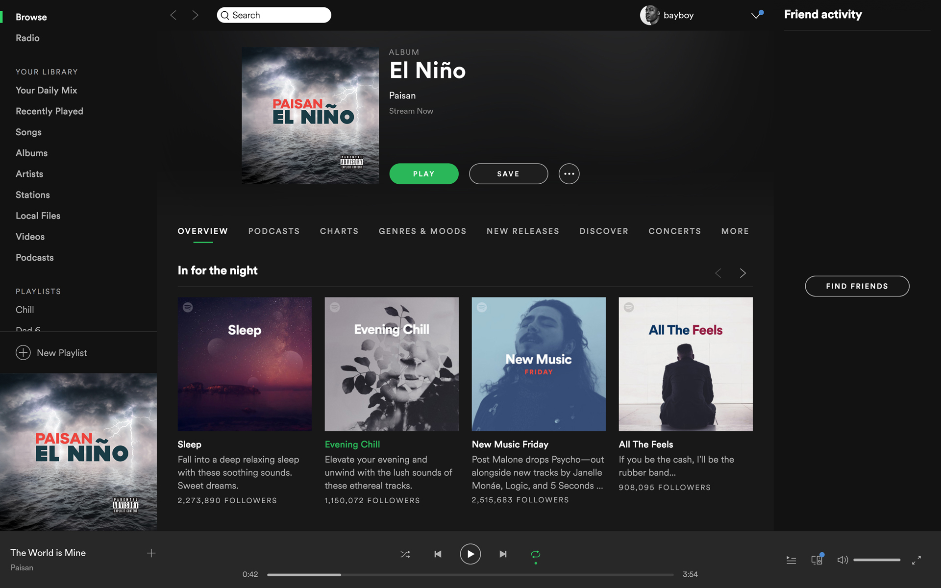 Music Platform Perspective