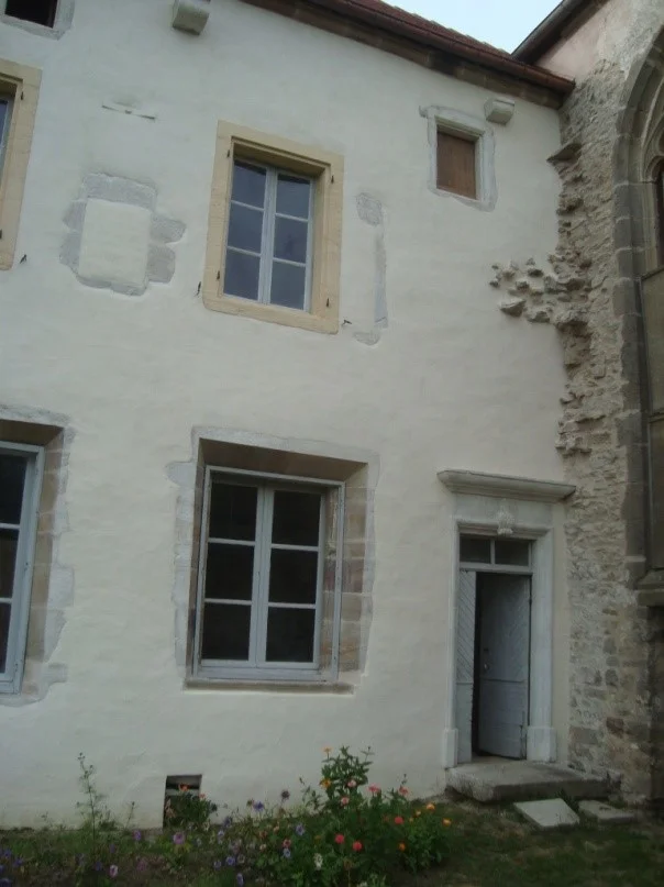 Partie de façade Est de l’aile Est après restauration