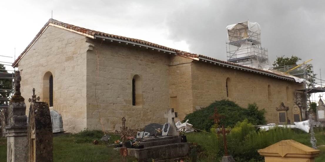  Élévations de l’église restaurées 