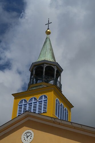  Vue Sud-ouest du clocher restauré 