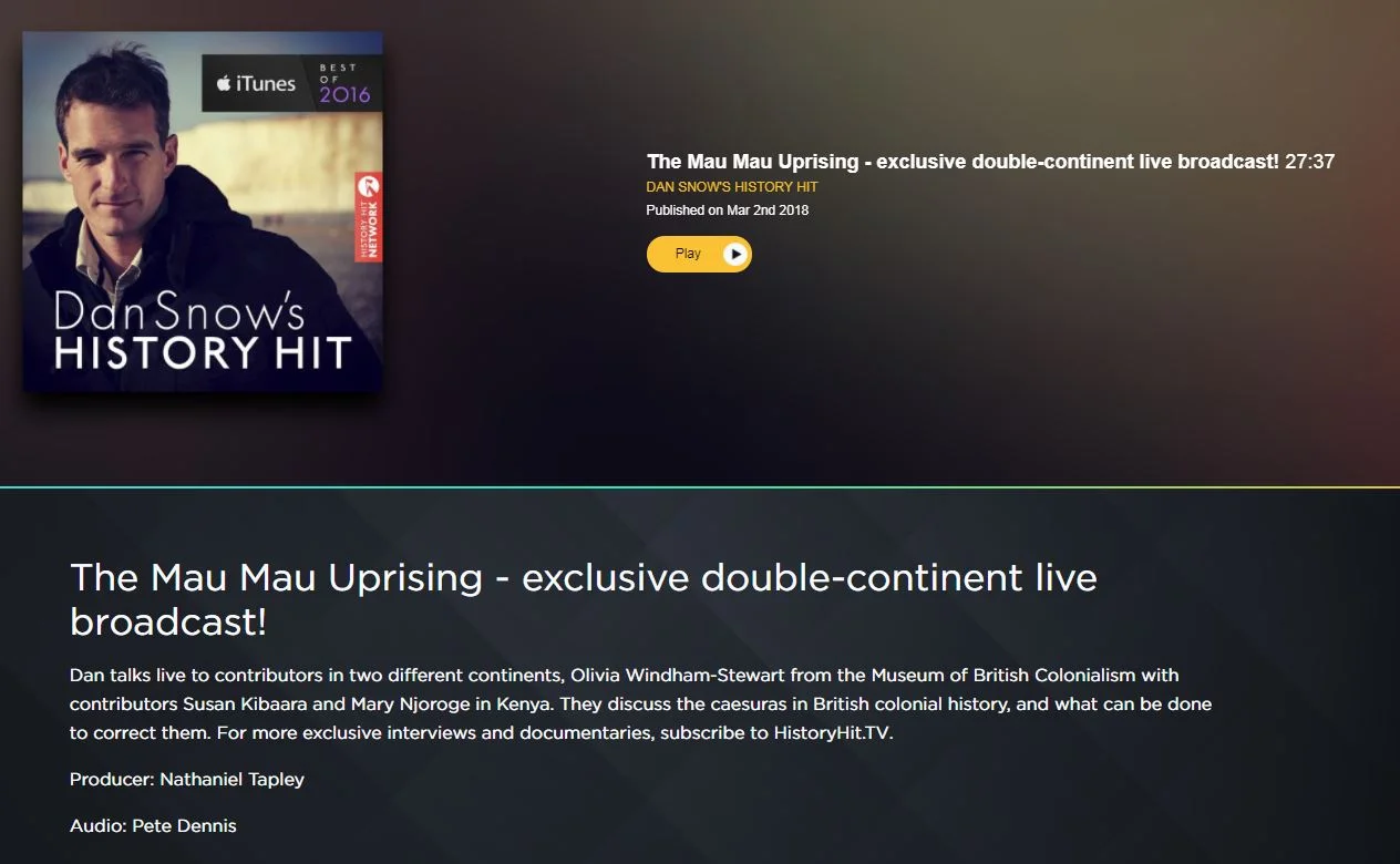 Our History Hit Podcast with Dan Snow... aka 'The History Guy'! — MBC