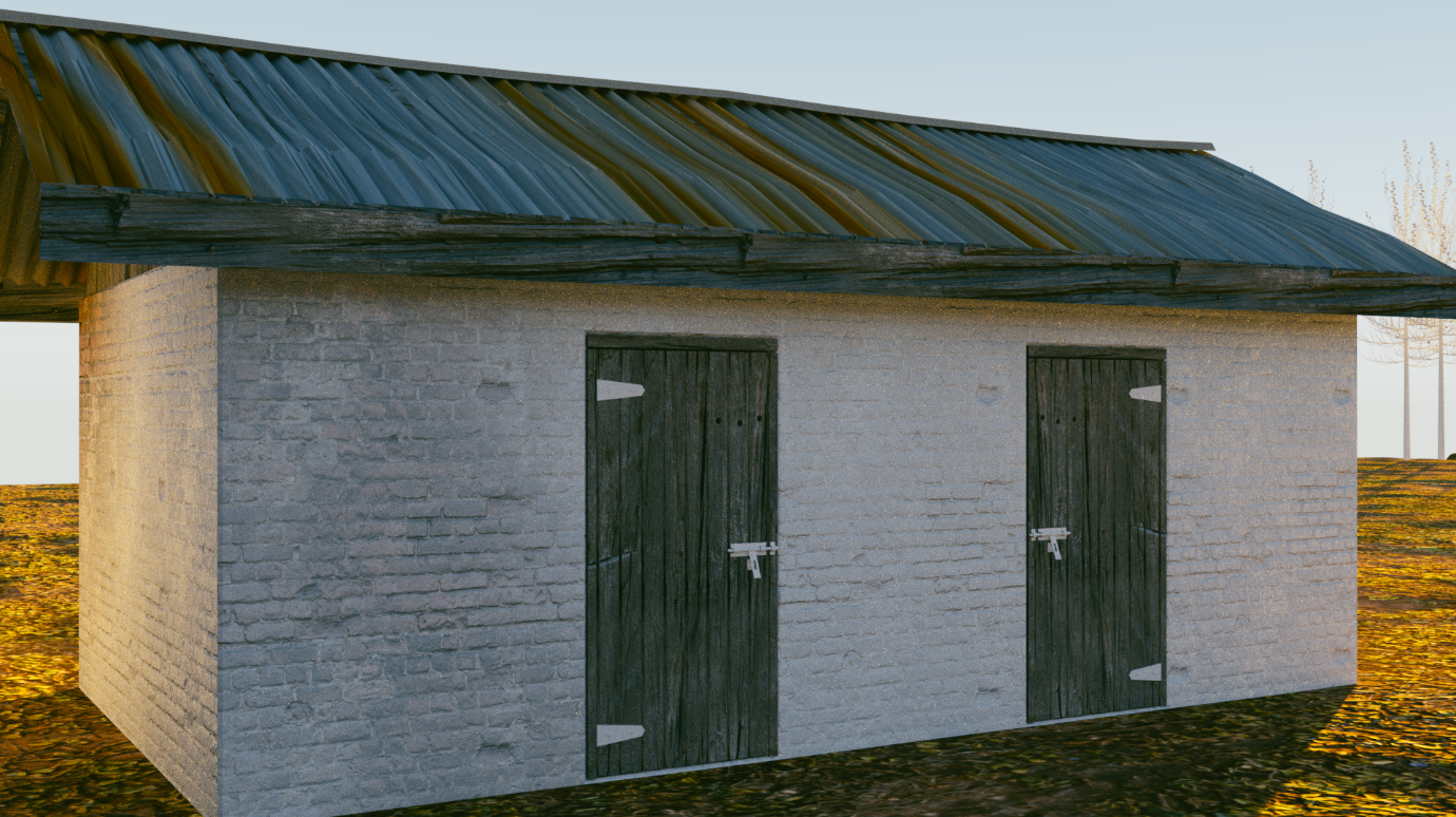 Figure 5: Solitary cell building reconstruction