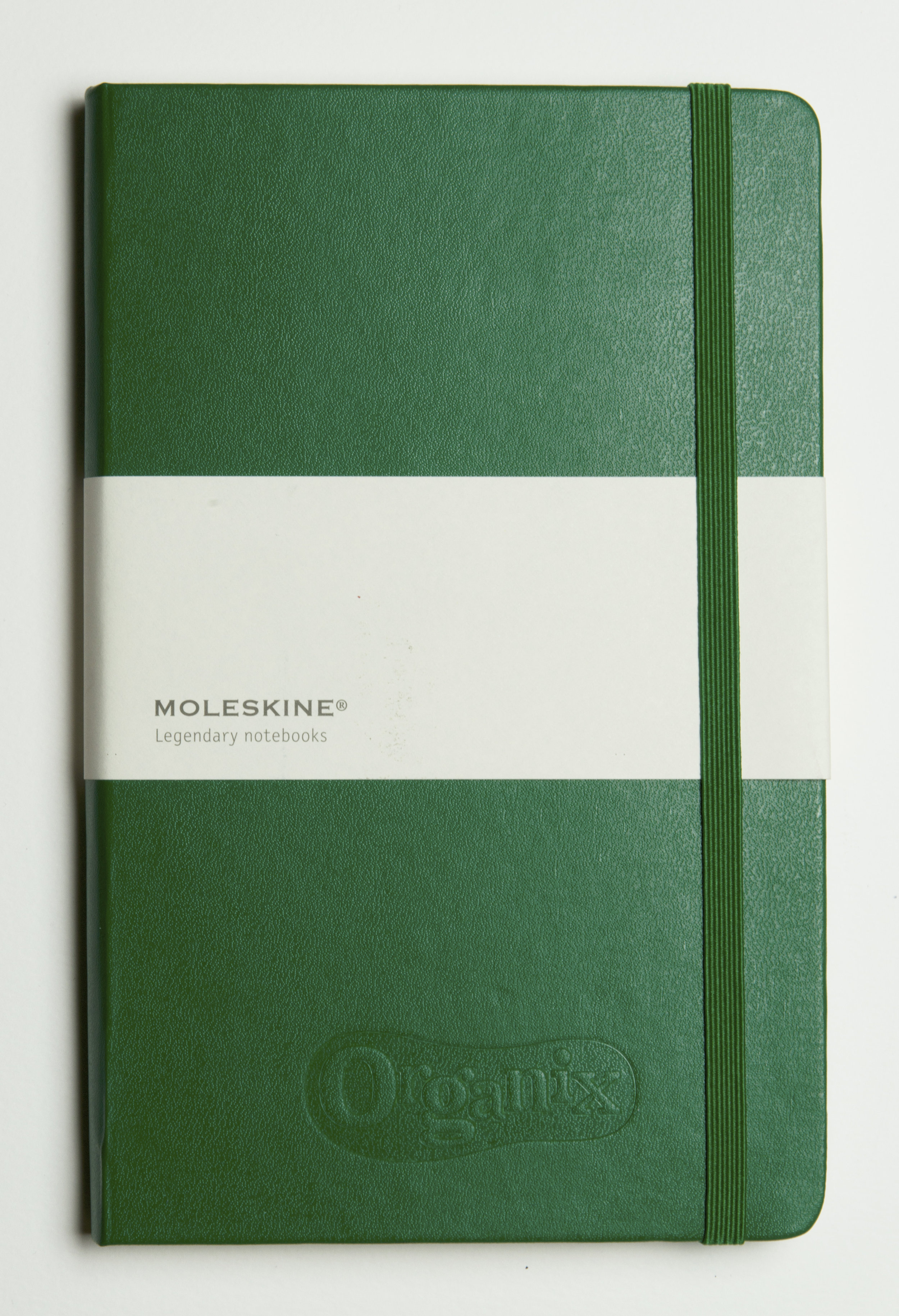 blind debossed notebook