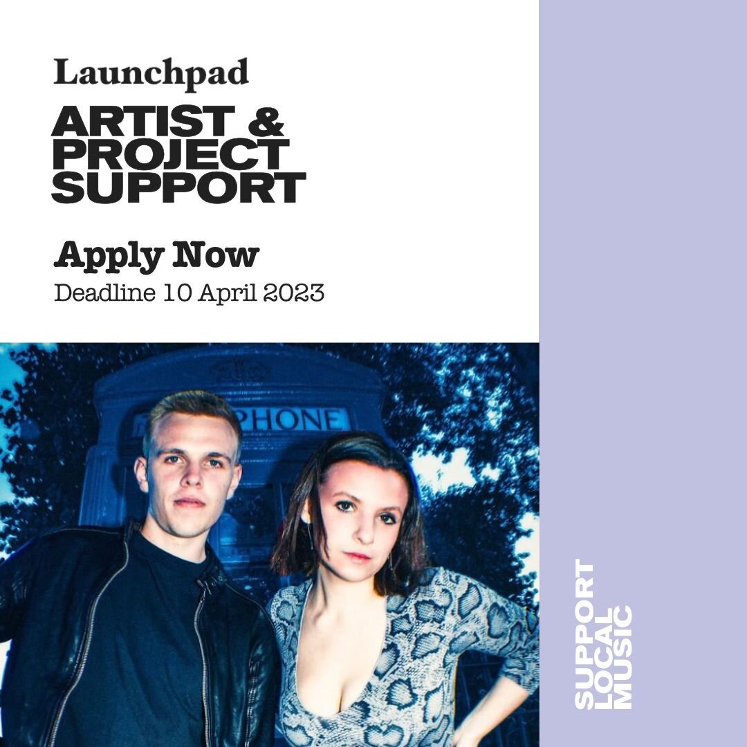 🚨DEADLINE APPROACHING🚨

Applications for Launchpad support are now OPEN for Yorkshire based artists &amp; projects ✨

Since 2019, nearly 130 artists from across Yorkshire have been supported through Launchpad, which works to reach, select and suppo