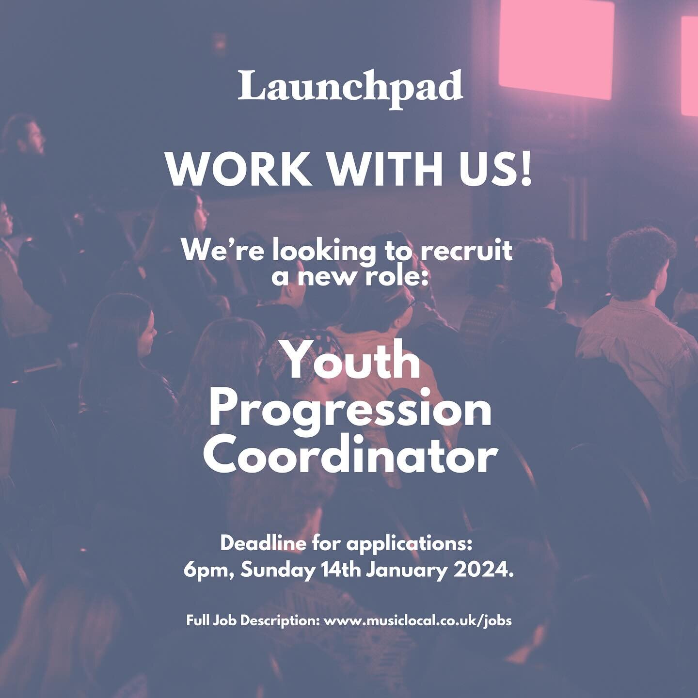 We&rsquo;re hiring a Youth Progression Coordinator! 🧑&zwj;🏫 

This new role will help us build relationships with education partners, and deliver activity to promote music careers and opportunities to young people.

Find out more &amp; how to apply
