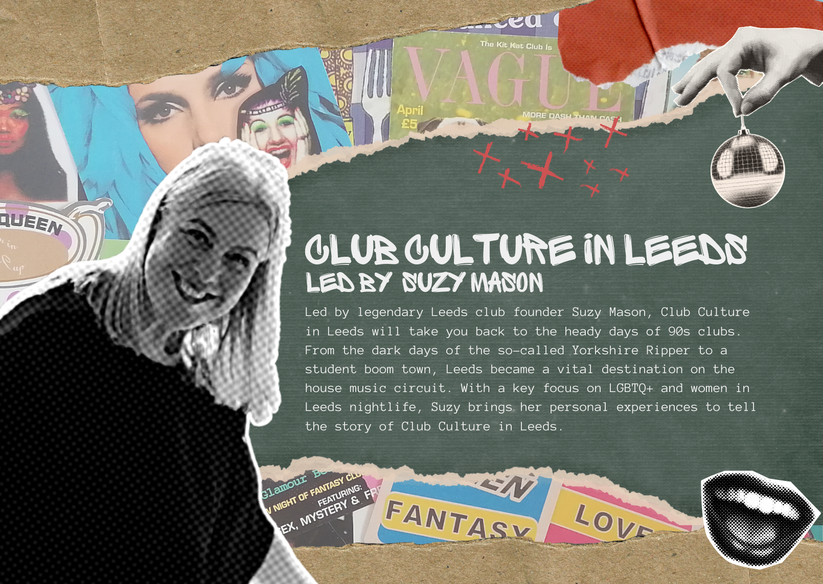 Leeds Music History Walks - Club Culture in Leeds, led by Suzy Mason - Walk 2