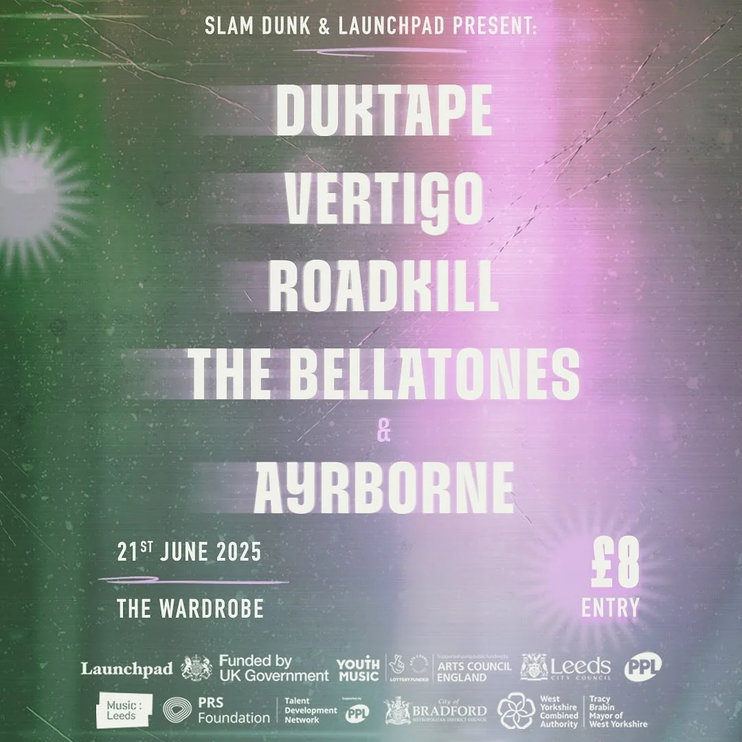 @_launchpadmusic &amp; @slamdunkleeds have teamed up for a new Youth Showcase event, featuring 5 artists all aged 18 and under based in West Yorkshire performing at one of Leeds most prestigious grassroots music venues.&nbsp;

The first Youth Showcas