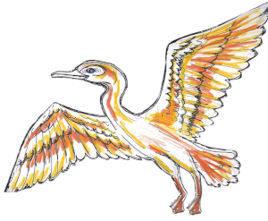 Kōtuku (the white heron)