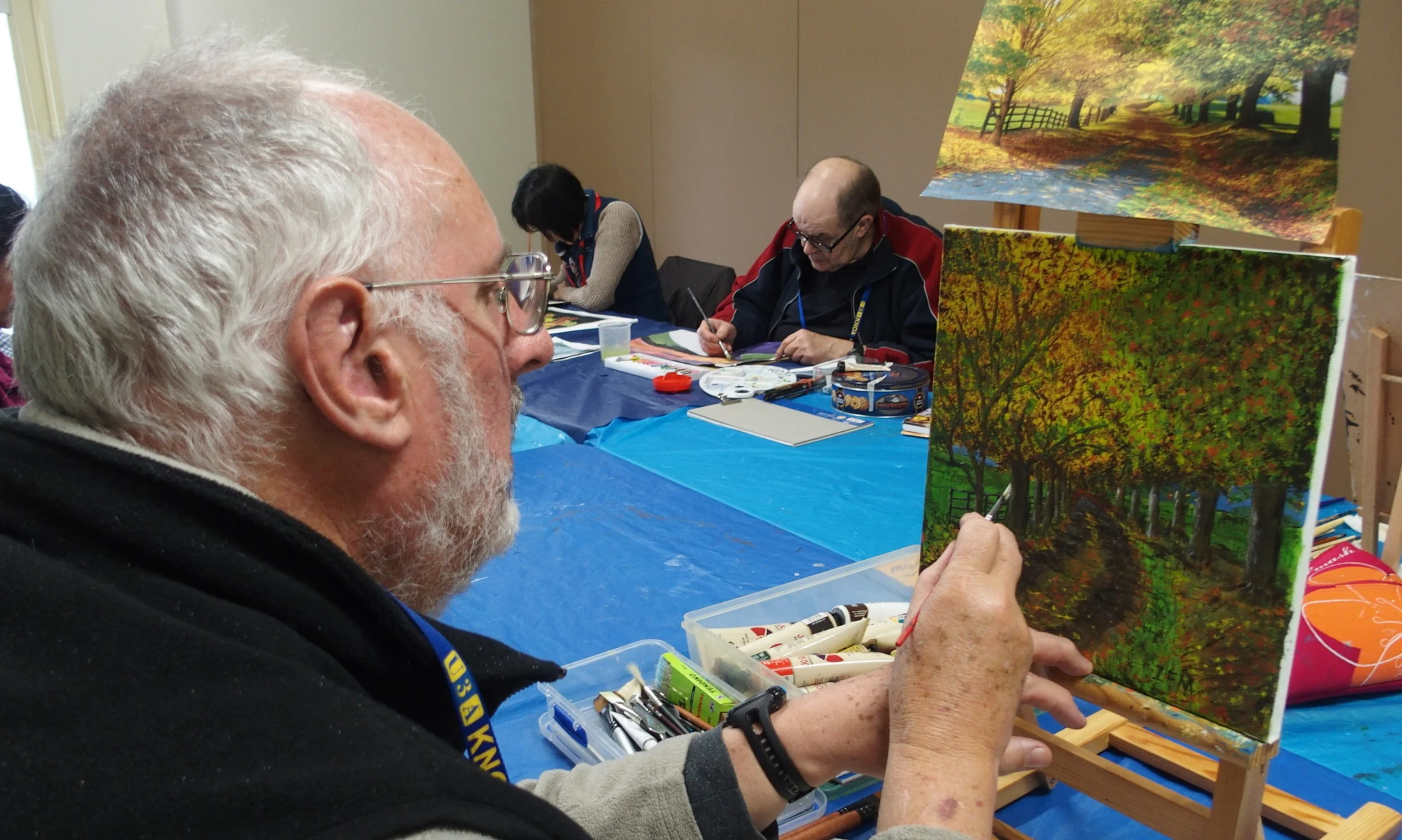Photo credit: Dianne McCormack - U3A Knox 'Knox Acrylics'
