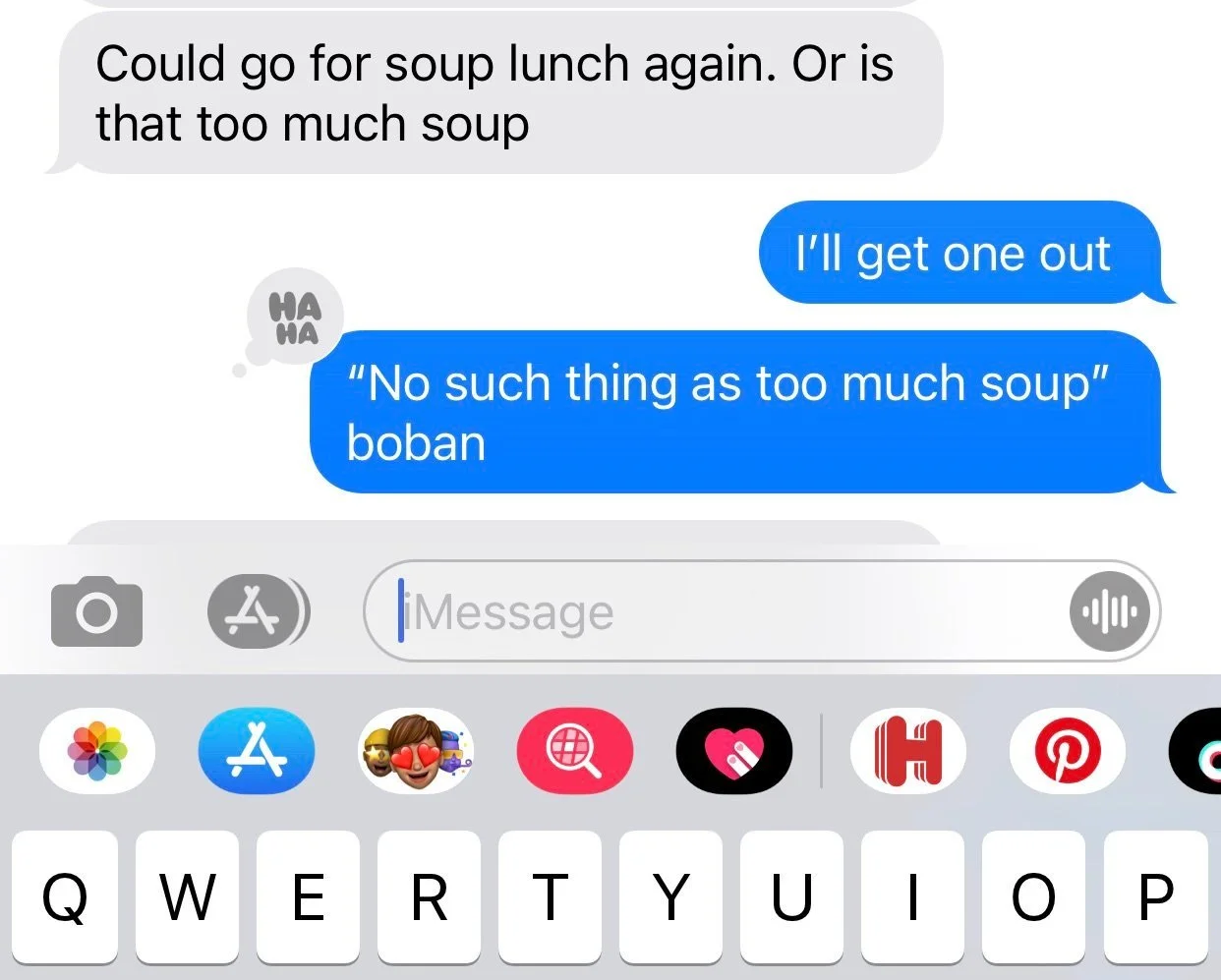 Soup again???