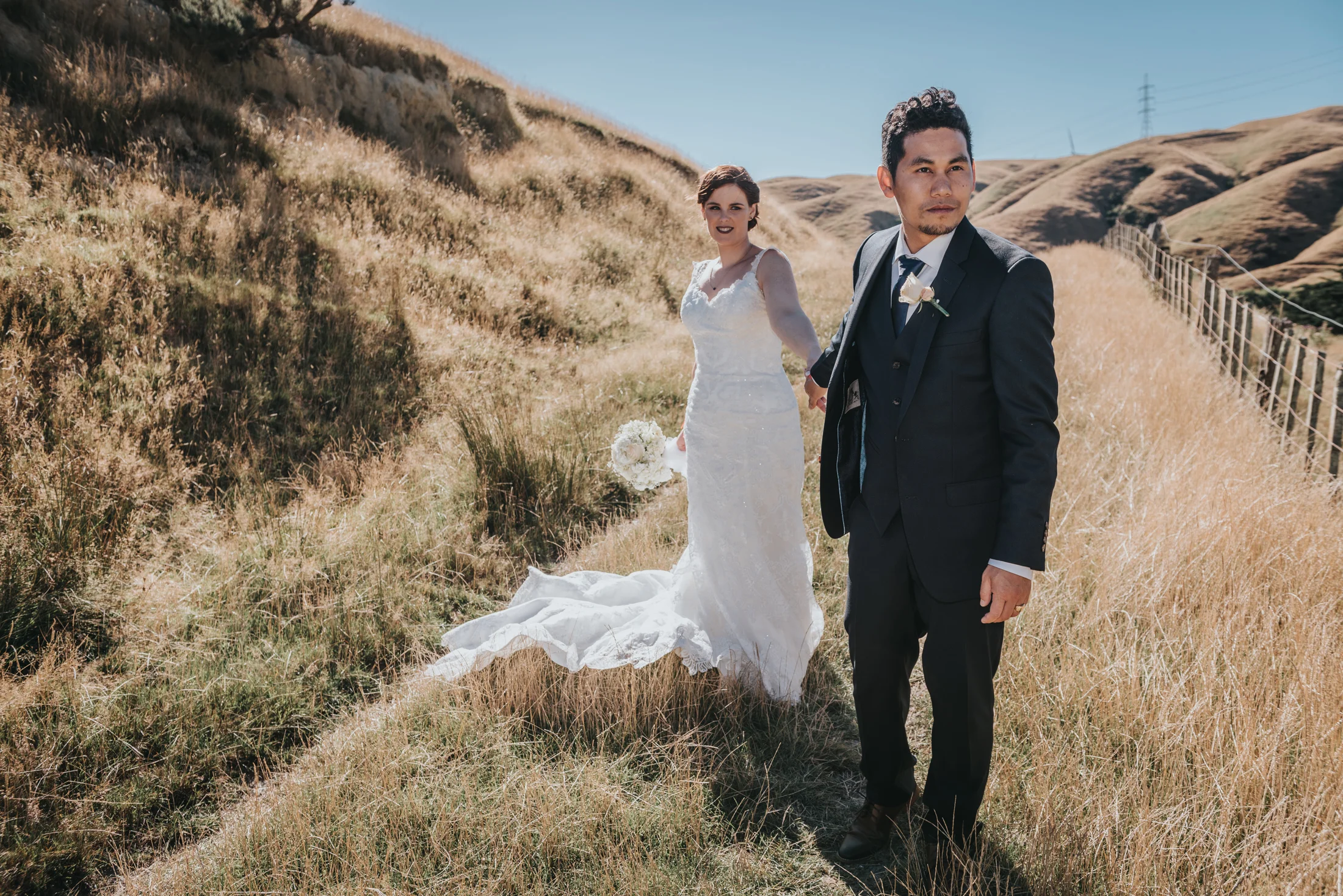 Top Auckland Palmerston North Wellington NZ Photographer New Zealand Wedding Elopement Destination Candid Special Wedding Photographer Photography Couple Engaged Engagement Style Love Ohariu Farm