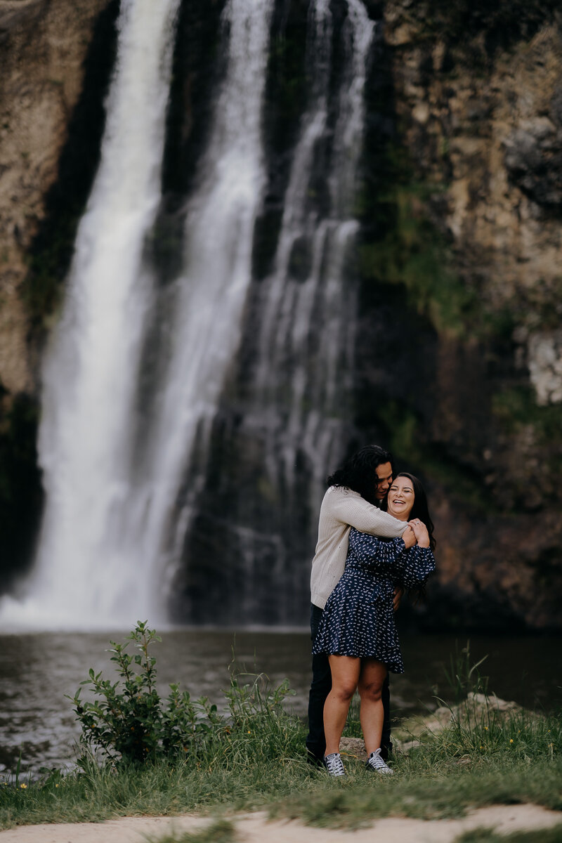 Hunua Falls, Auckland wedding photographer