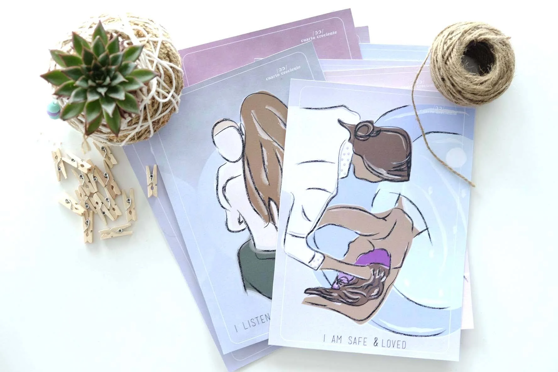 affirmation cards birth2